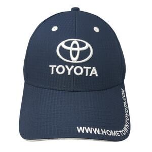 Toyota Hometown Baseball Cap Blue One Size Adjustable Embroidered Atlanta Cap